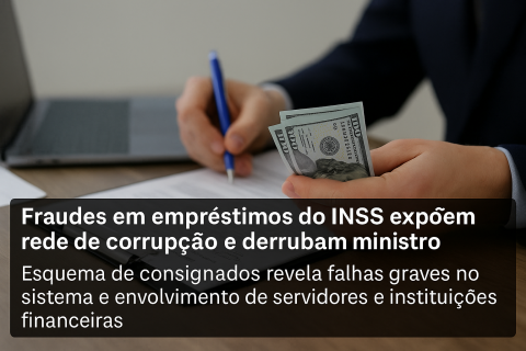 Fraudes em empréstimos do INSS expõem rede de corrupção e derrubam ministro